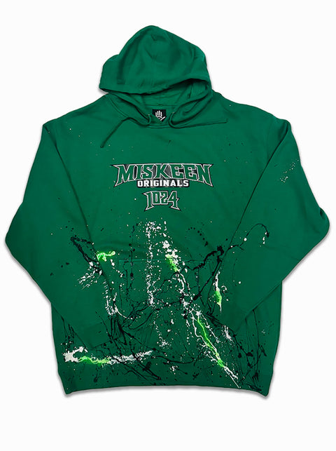 Team Miskeen One Of One Hoodie- Kelly Green