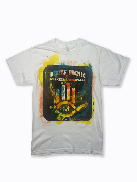 Roots Picnic X Miskeen Originals® One of One White Tee
