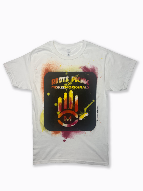 Roots Picnic X Miskeen Originals® One of One White Tee