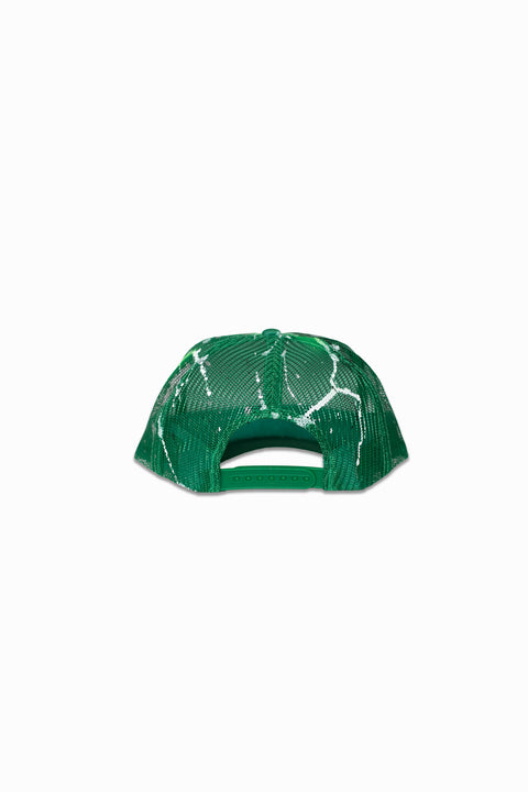 Miskeen Originals × Artful Villains One Of One Trucker Hat- Kelly Green