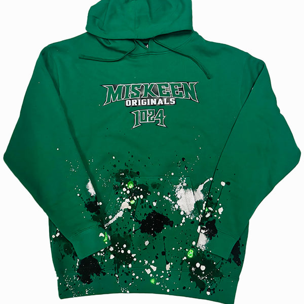 Team Miskeen One Of One Hoodie- Kelly Green – Miskeen Originals