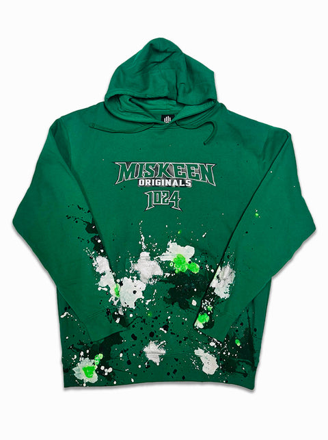 Team Miskeen One Of One Hoodie- Kelly Green