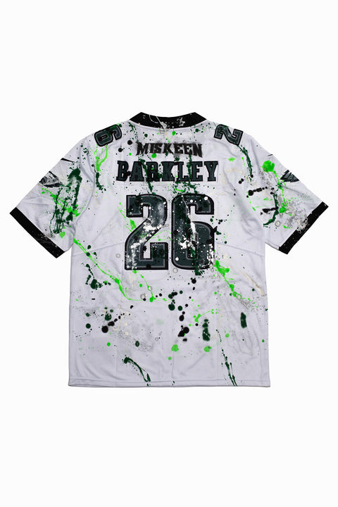 Miskeen Originals × Artful Villains One Of One Eagles Jersey- White