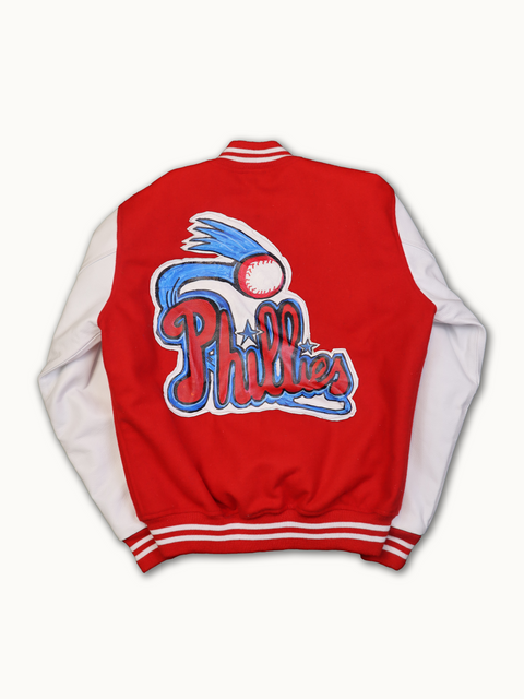 Miskeen Originals® Philly Phillie Varsity Jacket