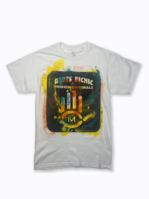 Roots Picnic X Miskeen Originals One of One White Tee